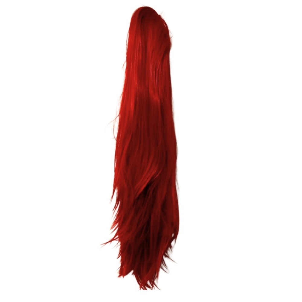 Gorgeous Fire Engine Red Synthetic Lace Front Wig!